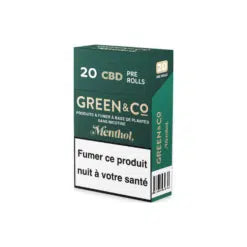 Cigarettes CBD Menthol – Green & Co