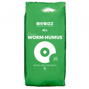 BIOBIZZ - WORM HUMUS 40 L, engrais de ver